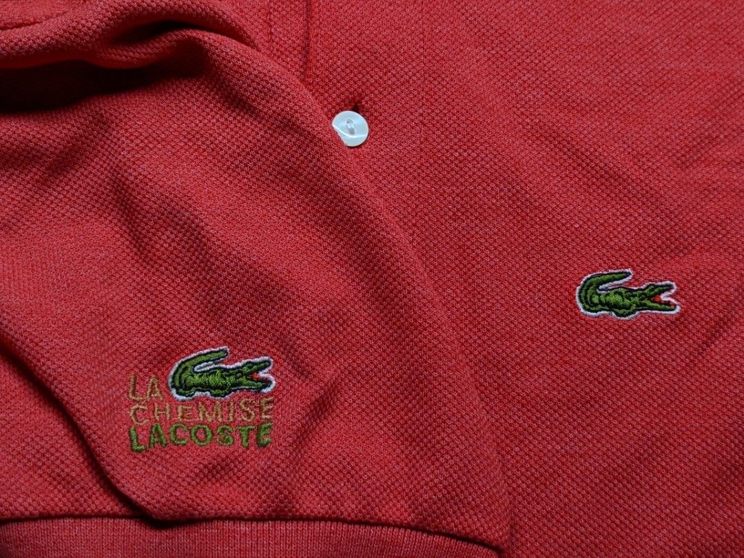 Vintage LaChemise Lacoste (Category: Tshirts & Polo Shirts ) located in Baguio. Submitted by RacksToTheFuture (Listing ID 1391389148, Image 3). Description: Vintage Lacoste Polo Shirt Dimes Shoulders 19 Pit to pit 23 Length 27.