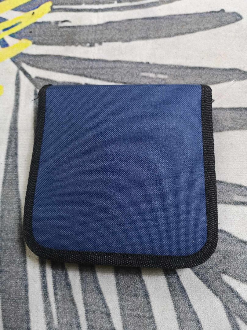 Zipper Closure CD Storage (Category: Portable Audio Accessories) located in Santa Cruz. Submitted by jmy_surplus.2 (Listing ID 1391429470, Image 2). Description: Size ; L - 6 W - 6.2 Color ; Blue Type ; CD Storage Brand ; No Brand Material ; Nylon Style ; Blue CD Storage Stocks ; 2 LG 119 JMY 5 Batch #147.