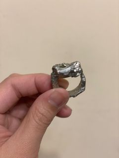 銀色石頭戒指64235361373186110