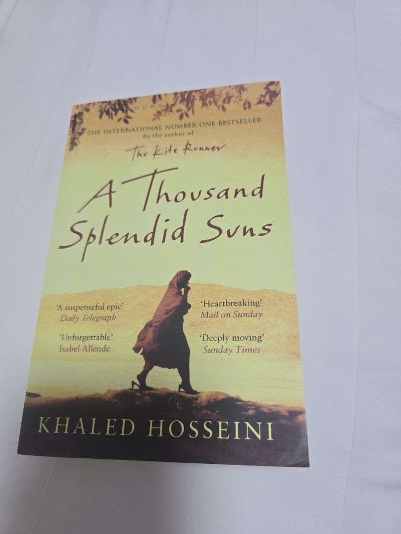 The Wish A Thousand Splendid Suns By Khaled Hosseini - Paperback Novel In Very Good Condition, Fast Shipping Trade Paperbacks Books