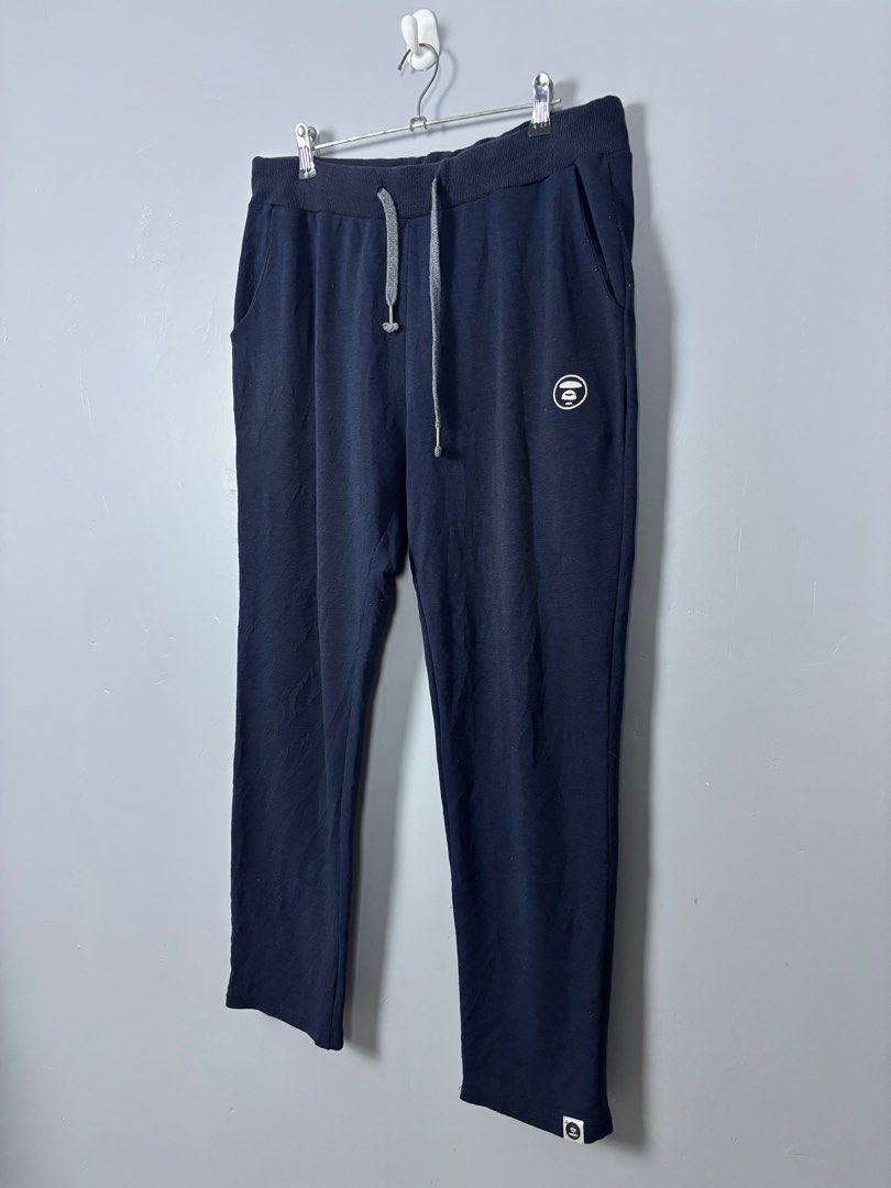 AAPE BY BATHING APE JOGGER PANTS (Category: Joggers) located in Mabalacat. Submitted by doughnutthrift (Listing ID 1391683153, Image 2). Description: Excellent condition Color Rate – 9.5/10 W- 32-36” L- 38” Issue: None .
