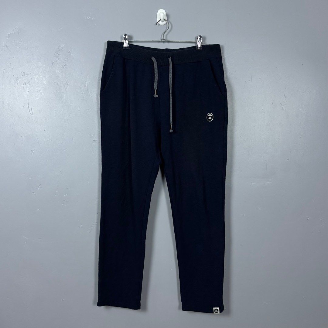 AAPE BY BATHING APE JOGGER PANTS (Category: Joggers) located in Mabalacat. Submitted by doughnutthrift (Listing ID 1391683153, Image 1). Description: Excellent condition Color Rate – 9.5/10 W- 32-36” L- 38” Issue: None .