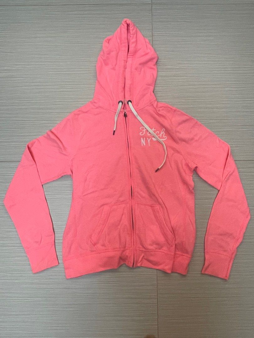 Abercrombie Fitch Neon Pink Jacket (Category: Coats, Jackets and Outerwear) located in Bacoor. Submitted by loopandlabelph (Listing ID 1391635820, Image 2). Description: Preloved - Manage your expectations (will state issues of the item) Small Color may vary due to lighting Prices are NEGOTIABLE! Send message for negotiations and more informations (when worn photos) MOP: Gcash | BPI MOD: Meet-up SM Bacoor | JNT | Grab | LBC | Lalamove .