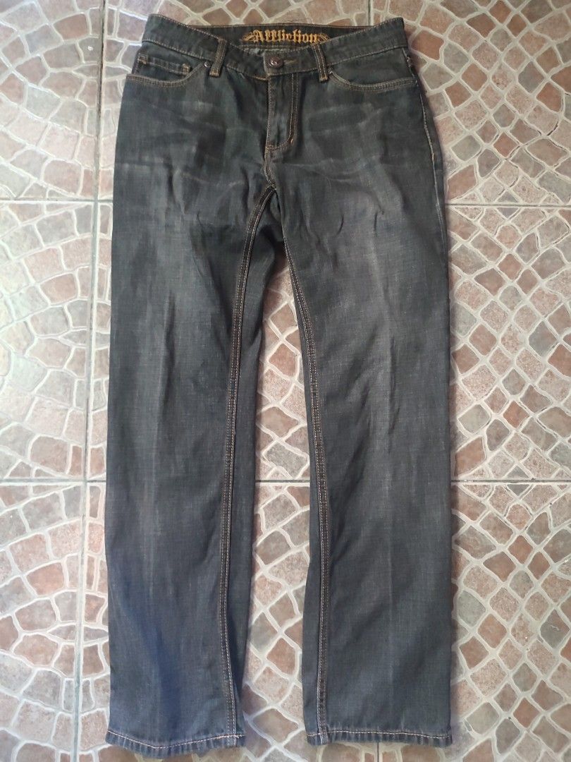 Affliction pants (Category: Jeans) located in Manila. Submitted by wearyafrom_ (Listing ID 1391567880, Image 1). Description: .