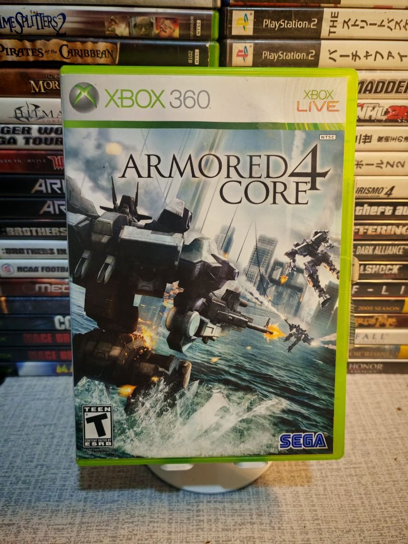 ARMORED CORE 4 XBOX 360 (Category: Xbox) located in Santa Rosa. Submitted by tristanmunoz (Listing ID 1391592518, Image 1). Description: FOR SALE!!! Php 1,300 ARMORED CORE 4 XBOX360 SEGA NTSC CIB 100% Authentic Tested working condition Can do video calls Warranty: 24 hours testing warranty, will do change/return if item are proven damaged (will be void if defect is caused by accident, misuse, negligence, including tampering). Return delivery is s