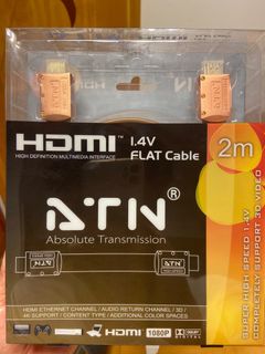 ATN HDMI 1.4 Flat Cable 2米