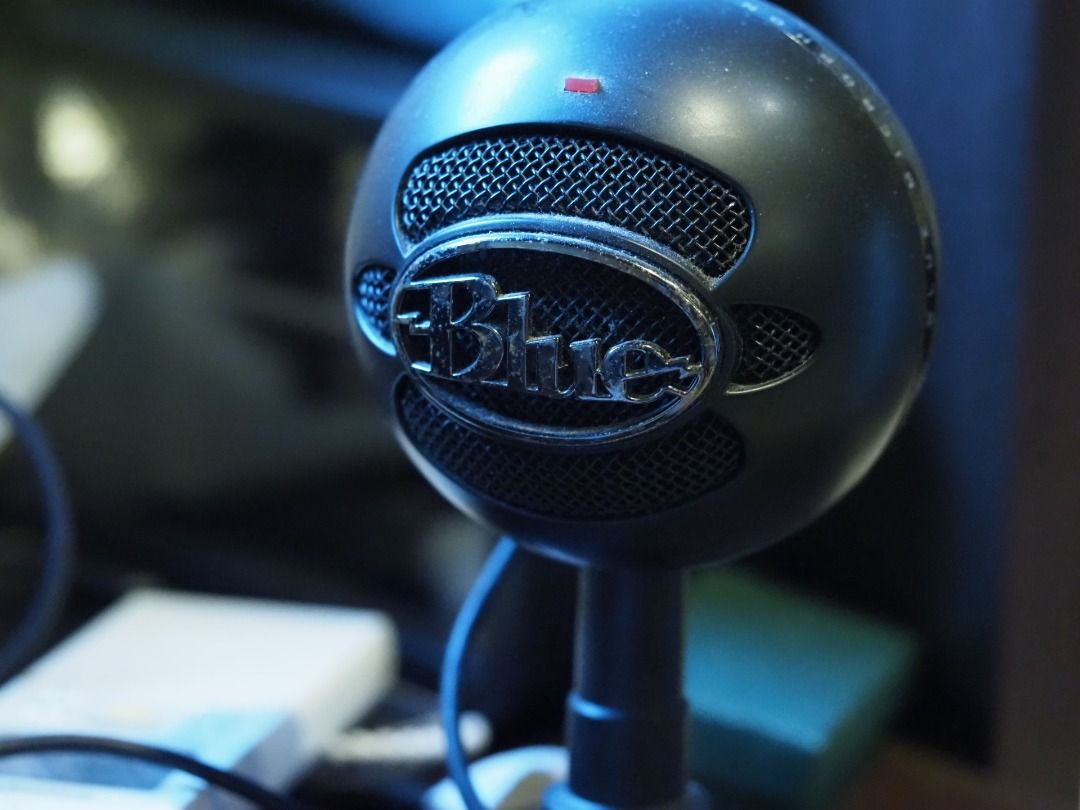 Blue snowball