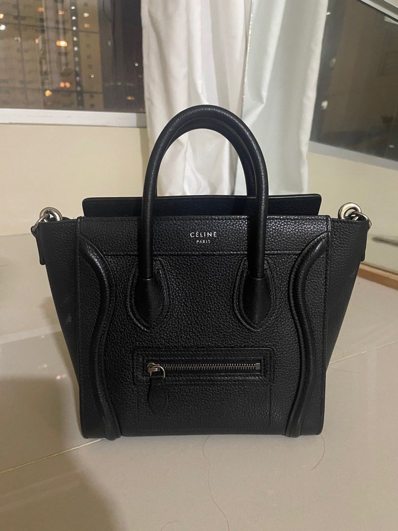 Celine Nano Luggage (Category: Luxury Bags & Wallets) located in Taguig. Submitted by yelyah12 (Listing ID 1391710148, Image 1). Description: selling my personal bag. i rarely use it comes with a dust bag and strap.