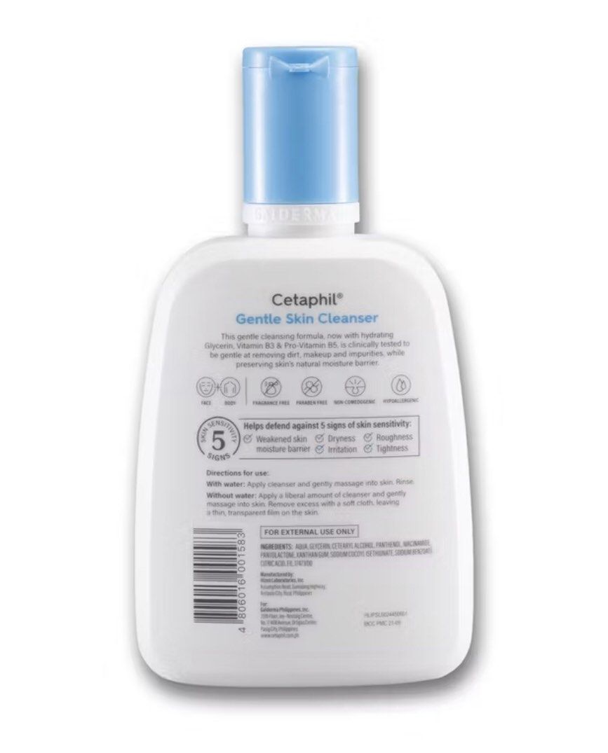 Cetaphil Gentle Skin Cleanser 250 ml. (Category: Body Care) located in Quezon City. Submitted by lots2love (Listing ID 1391630770, Image 2). Description: Cetaphil Gentle Skin Cleanser - 250 ml bottle - selling at P350 each; or at P600 for 2 bottles - Gentle cleanser for face / body, hypoallergenic and fragrance free, hydrating - For all skin types (hydrates as it cleanses) May also be used as a moisturizer lotion by applying a very thin layer on 