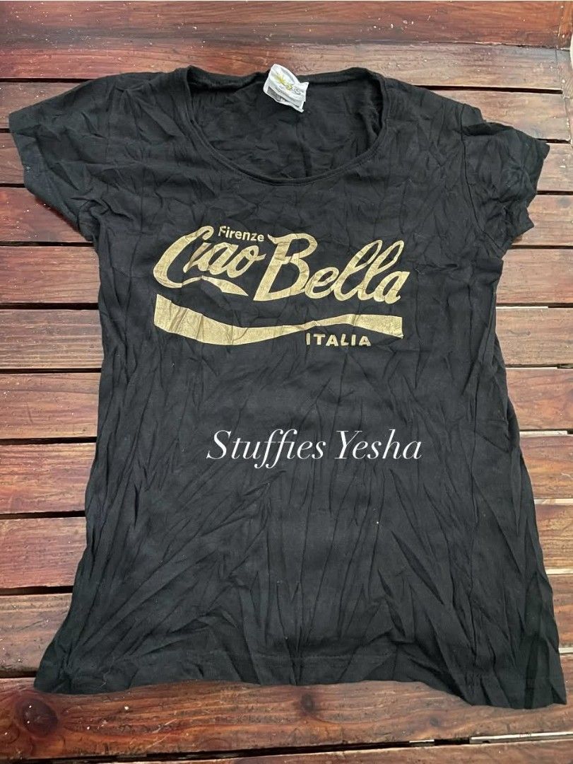 Ciao Bella Italia Shirt (Category: Shirts) located in Manila. Submitted by stuffiesyesha (Listing ID 1391662049, Image 1). Description: .