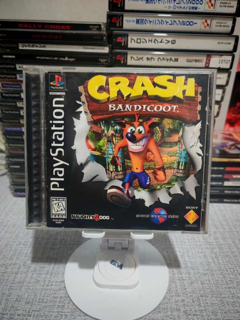 CRASH BANDICOOT PS1 (Category: PlayStation) located in Santa Rosa. Submitted by tristanmunoz (Listing ID 1391604883, Image 2). Description: FOR SALE!!! Php 4,000 CRASH BANDICOOT PS1 NAUGHTY DOG NTSC-U/C CIB 100% Authentic Tested working condition SUPER RARE, HARD TO FIND COLLECTORS ITEM Can do video calls Warranty: 24 hours testing warranty, will do change/return if item are proven damaged (will be void if defect is caused by accident, misuse, ne