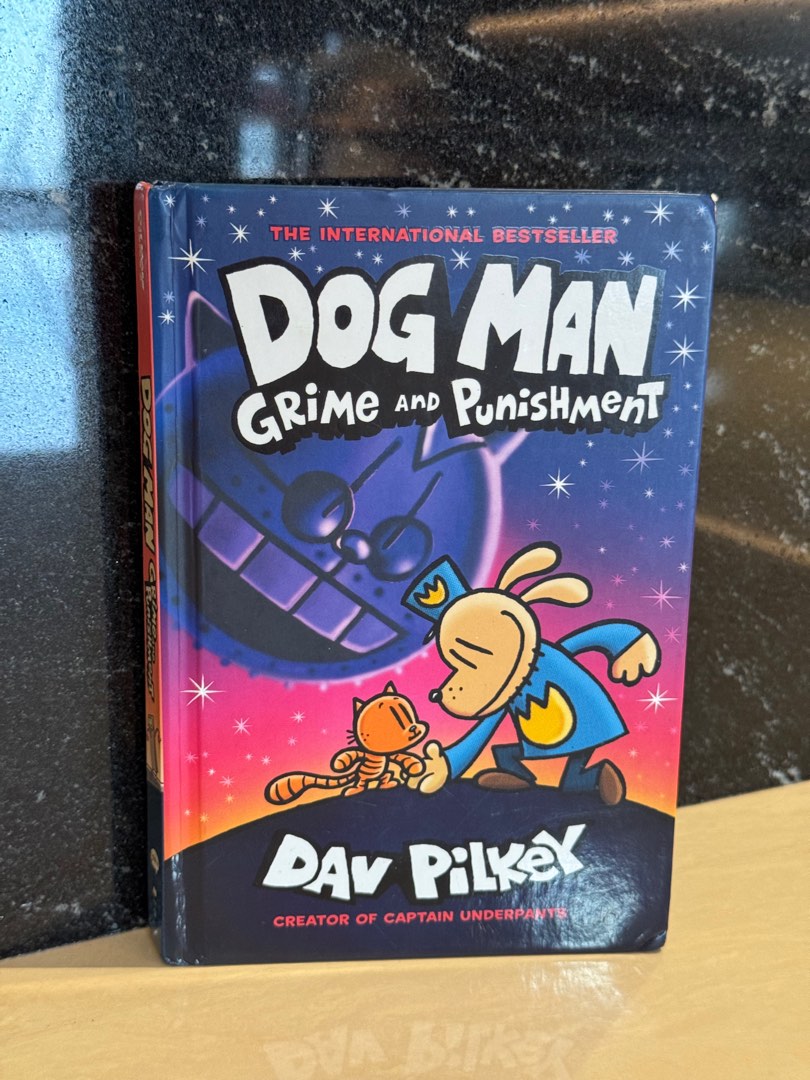 Dog Man Grime And Punishment By Dav Pilkey Hobbies Toys Books 