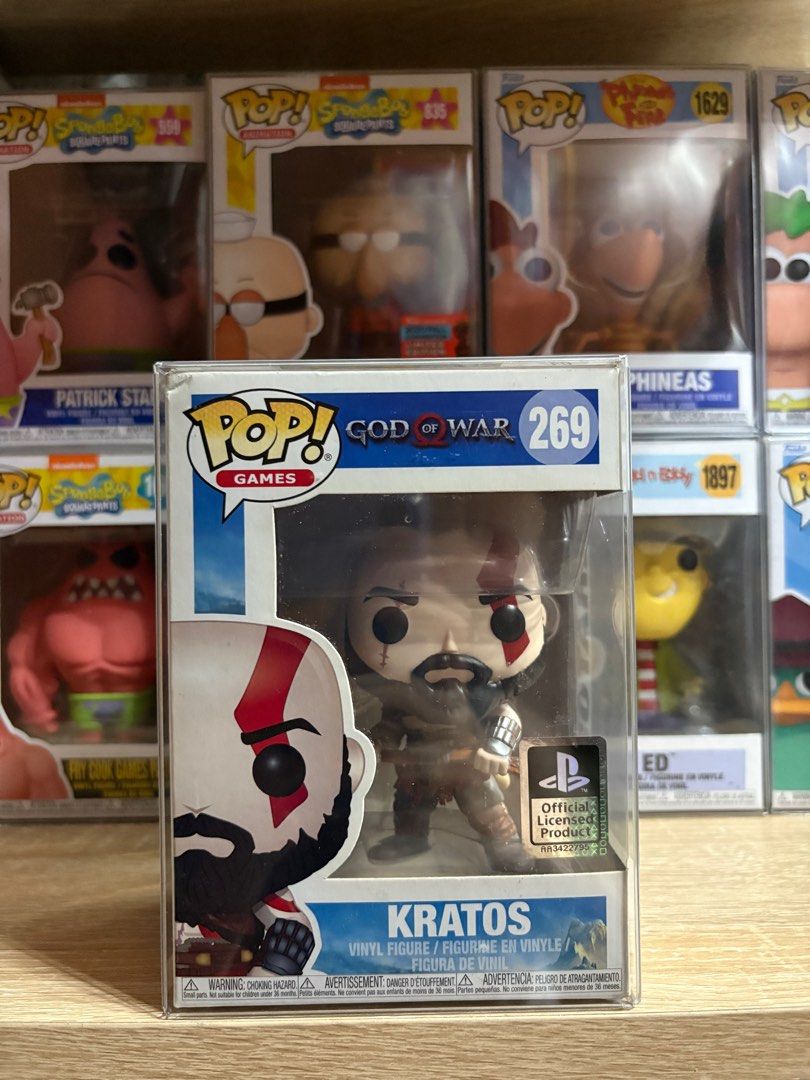 FUNKO POP KRATOS (Category: Figurines & Statues) located in Guagua. Submitted by pop.vault (Listing ID 1391582380, Image 1). Description: .