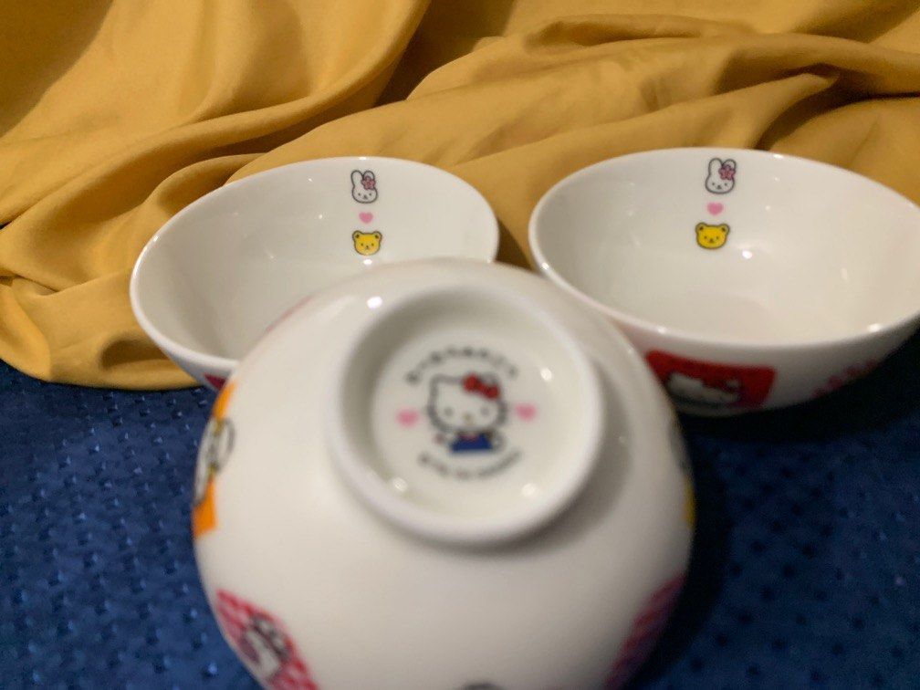 Hello kitty ceramic small bowl (Category: Looking For) located in Manila. Submitted by hellokitty_mnl (Listing ID 1391652244, Image 3). Description: Without box 3pcs .