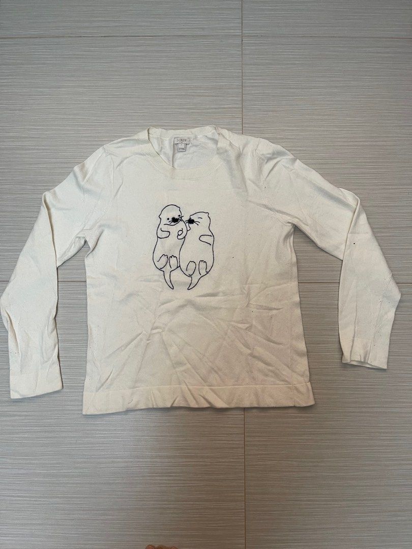 J crew Knitted White Pullover Sea lion design (Category: Coats, Jackets and Outerwear) located in Bacoor. Submitted by loopandlabelph (Listing ID 1391635056, Image 1). Description: Preloved - Manage your expectations (will state issues of the item) Small Color may vary due to lighting Prices are NEGOTIABLE! Send message for negotiations and more informations (when worn photos) MOP: Gcash | BPI MOD: Meet-up SM Bacoor | JNT | Grab | LBC | Lalamove 