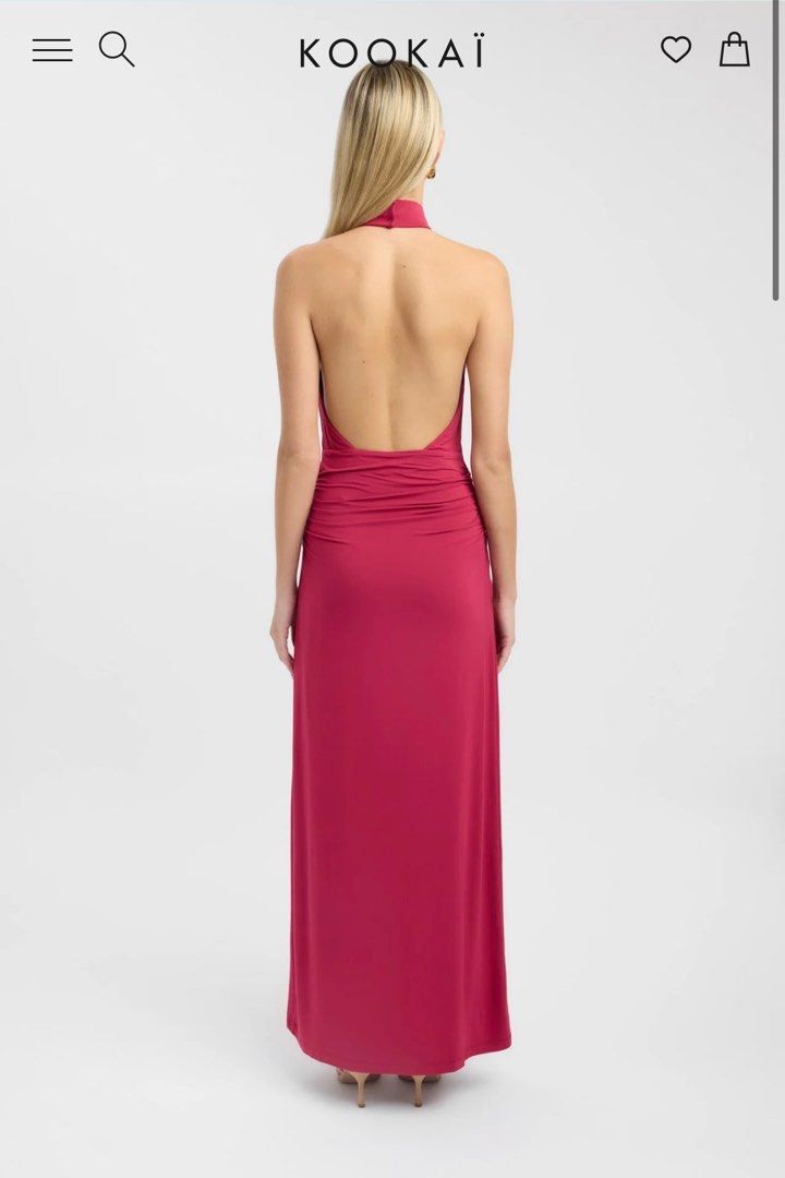 KOOKAI Nikola Halter Neck Maxi Dress, Women's Fashion, Dresses & Sets, Dresses on Carousell KOOKAI Nikola Halter Neck Maxi Dress, Women's Fashion, Dresses & Sets, Dresses on Carousell