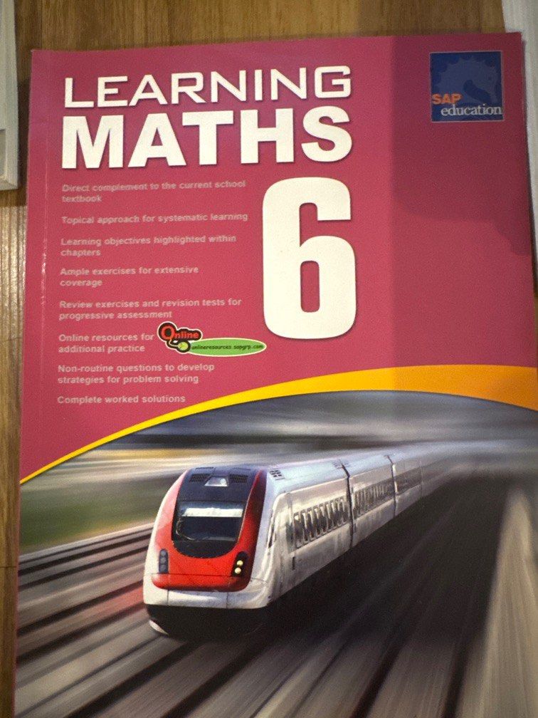 Learning Maths (Category: Assessment Books) located in Singapore. Submitted by emeowx (Listing ID 1391716945, Image 1). Description: .