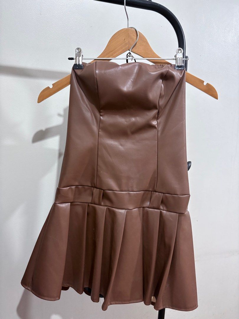 Leather Dress (Category: Dresses) located in Pasig City. Submitted by petite_declutter (Listing ID 1391738227, Image 2). Description: .