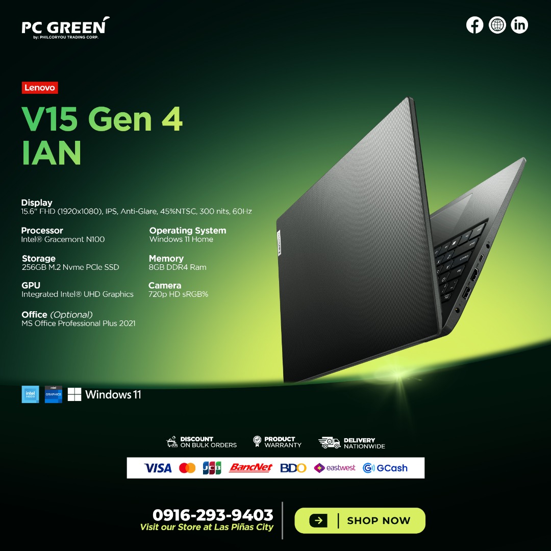 Lenovo V15 G4 IAN, Computers & Tech, Laptops & Notebooks on Carousell
