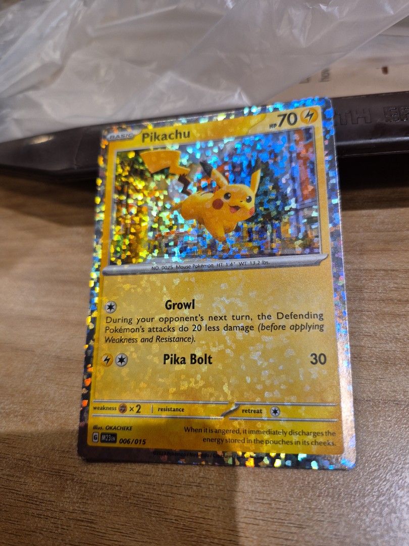 McDonald shiny Pikachu Pokemon Card, Hobbies & Toys, Toys & Games on  Carousell