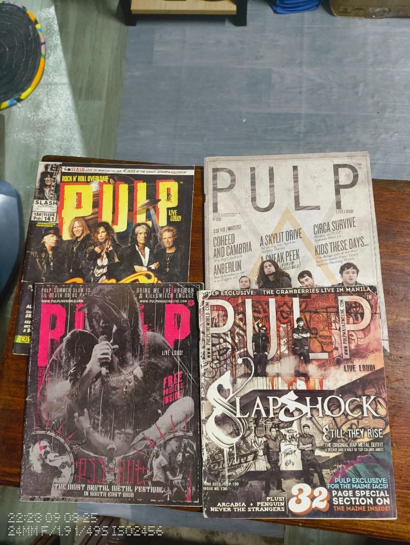 Metal Hammer Poster/ 4 pcs. PULP Magazine issue (Category: Magazines) located in Cavite. Submitted by yolac36 (Listing ID 1378270071, Image 3). Description: back to back cover Corey Taylor Stonesour and Maria Brink from In this Moment, size 59X84cm not use poster and 4 pcs. PULP magazine issue bundle only for 800php Maya payment item, add the cost for shipping fee pick up or door to door charge .