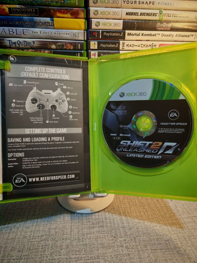 NEED FOR SPEED SHIFT UNLEASHED 2 LIMITED EDITION XBOX 360 (Category: Xbox) located in Santa Rosa. Submitted by tristanmunoz (Listing ID 1391594169, Image 3). Description: FOR SALE!!! Php 600 NEED FOR SPEED SHIFT UNLEASHED 2 LIMITED EDITION XBOX 360 EA NTSC-J CIB 100% Authentic Tested working condition Can do video calls Warranty: 24 hours testing warranty, will do change/return if item are proven damaged (will be void if defect is caused by accid