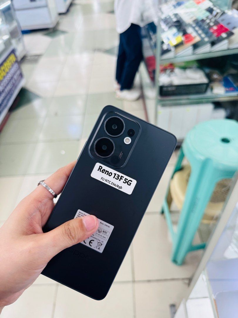 Oppo reno 13F 8/256GB no issues openline unit only (Category: OPPO) located in San Juan City. Submitted by najihahtelecomshop2018 (Listing ID 1391645242, Image 1). Description: Legit Store | Original unit FOR SALE | TRADE / SWAP ▫️INSTALLMENT thru: 🔸Credit Card (straight / installment) 🔸Ggives / Gcredit + 6% interest 🔸Spay Later + 6% interest (RFS: Buy and Sell any kinds of Gadgets) Description: Oppo Reno 13F 8/256Gb NTC APPROVED Openline ( An