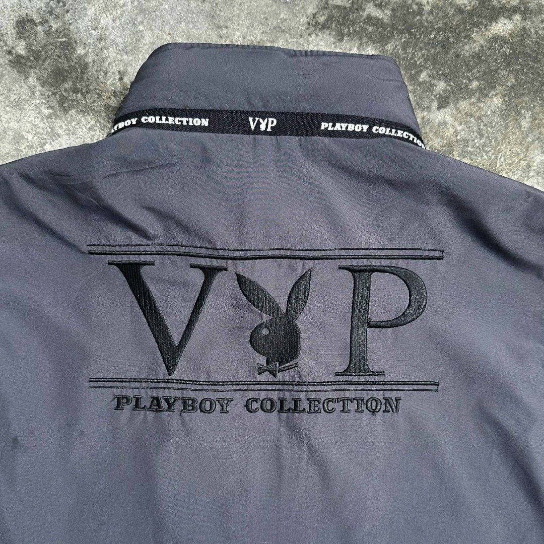 Playboy Reversible Vest (Category: Vests) located in San Mateo. Submitted by oldgear (Listing ID 1391607549, Image 2). Description: Playboy Reversible Vest 549php Size L Dimension L 24.5inch W 22.5inch Excellent condition Issue:minor scratch Dm+Details Gcash payment.