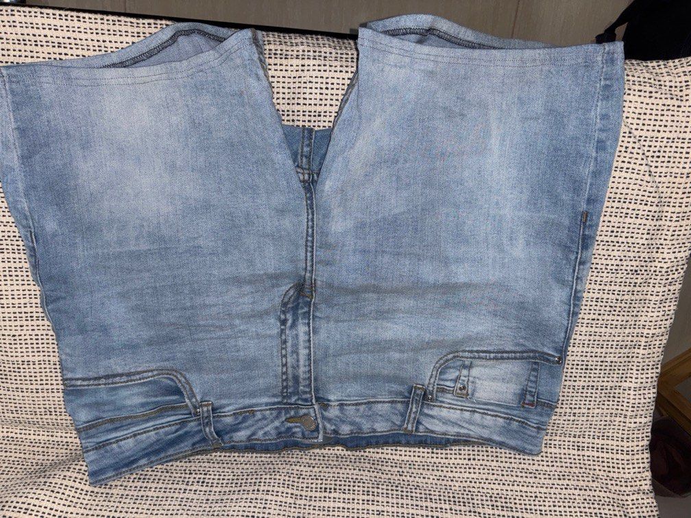 Plus size shorts (Category: Shorts) located in Manila. Submitted by patchdamin99748 (Listing ID 1391615747, Image 2). Description: Was once a jeans but had it altered into shorts. Once used. Rfs: too big on me.