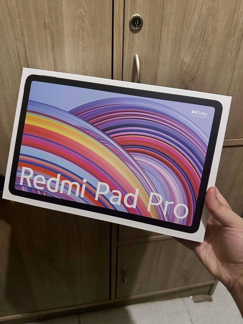 Redmi Pad Pro (Category: Android) located in Bacoor. Submitted by elianaaaa (Listing ID 1391565320, Image 1). Description: With box, charger, pen and keyboard Bought last april lang Rfs: need cash.