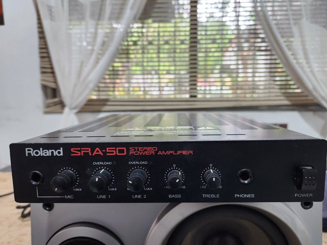 Roland SRA-50 AMplifier (Category: Soundbars, Speakers & Amplifiers) located in Caloocan City. Submitted by comargo (Listing ID 1391575552, Image 1). Description: good condition no issue came from japan RFS:D NA GANAGAMIT..ginamit lang po i2 sa church.. fix 4500 check all u want po d2 sa bahay.. pick up north caloocang bagumbong..