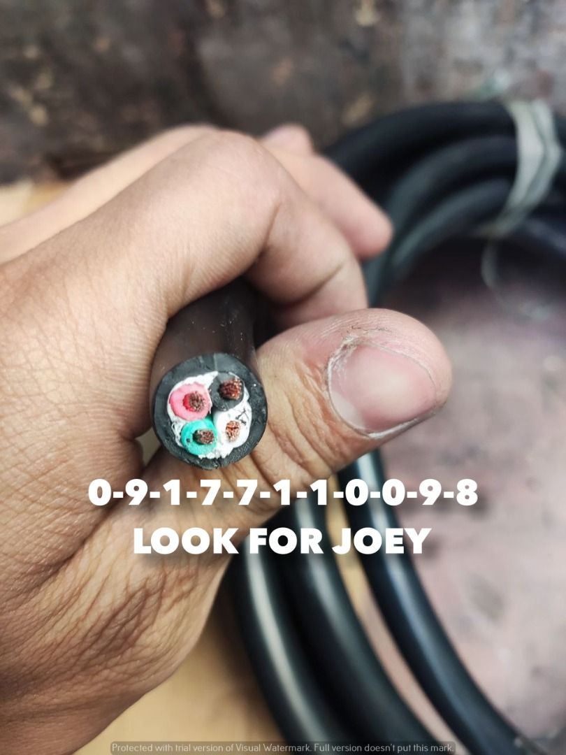 ROYAL CORD (Category: Other Home Furniture) located in Manila. Submitted by joeyroque09 (Listing ID 1391561214, Image 2). Description: Item: ROYAL CORD Size: 2.0mm2 #14AWG 4CORE .