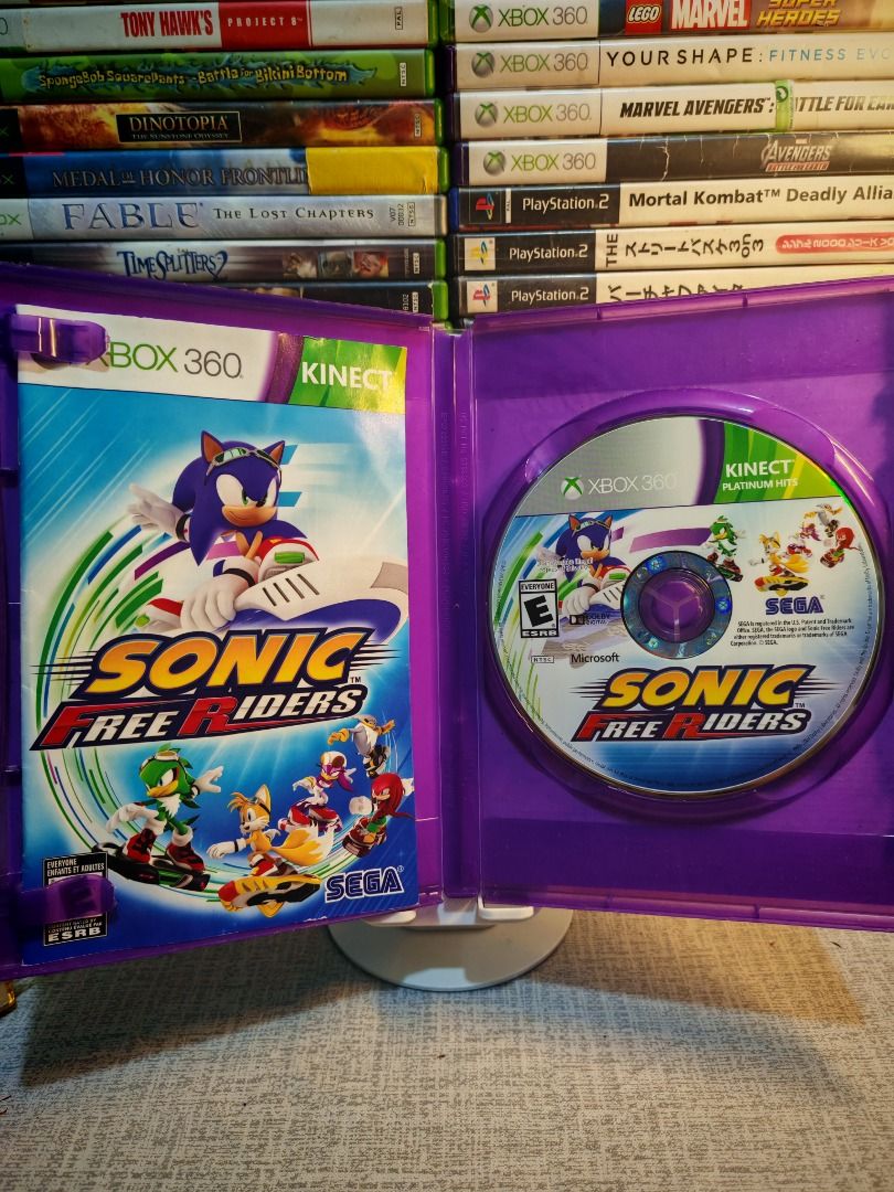 SONIC FREE RIDERS XBOX 360 KINECT (Category: Xbox) located in Santa Rosa. Submitted by tristanmunoz (Listing ID 1391592202, Image 3). Description: FOR SALE!!! Php 500 SONIC FREE RIDERS XBOX360 KINECT SEGA NTSC CIB 100% Authentic Tested working condition Can do video calls Warranty: 24 hours testing warranty, will do change/return if item are proven damaged (will be void if defect is caused by accident, misuse, negligence, including tampering). Re
