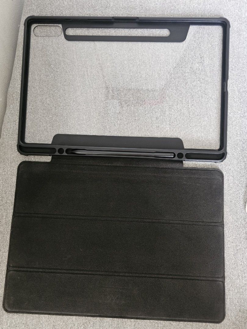 SPIGEN Galaxy Tab S9 Plus Case (Category: Cases & Sleeves) located in Quezon City. Submitted by bieannes (Listing ID 1391595979, Image 2). Description: Spigen Galaxy Tab S9+ Case Ultra Hybrid Pro Condition: -Used – condition as shown in photos -Front cover has some peeling on the edges -Scratches on both sides -Still works well and protects the tablet -For Samsung Galaxy Tab S9 Plus Original price: 3,100 location: novaliches, quezon city delivery