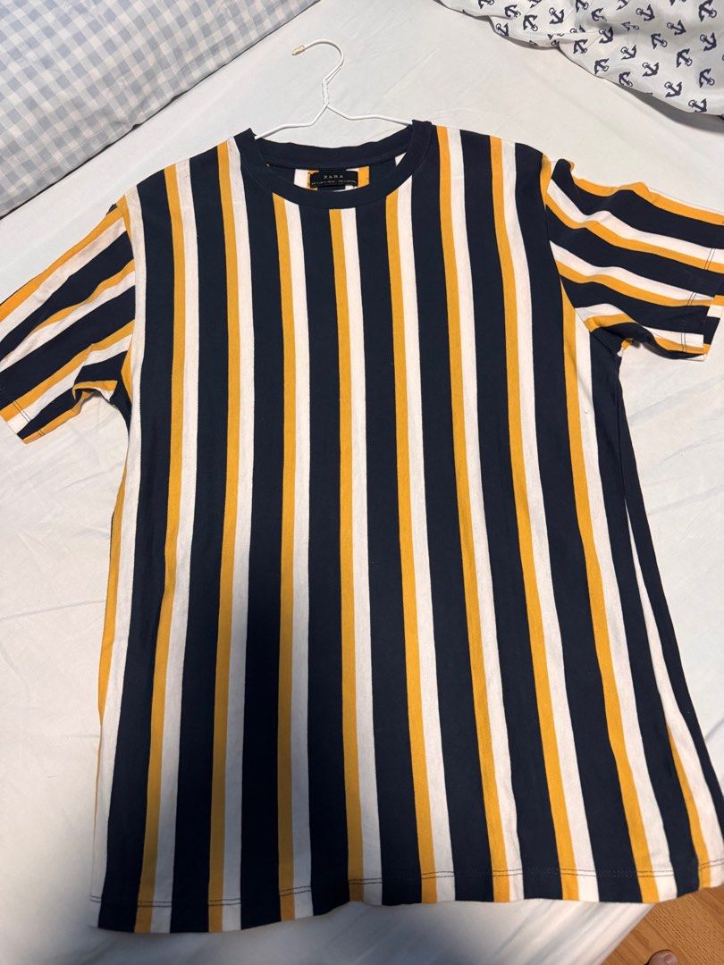 Stripe shirt | Zara (Category: Tshirts & Polo Shirts ) located in Quezon City. Submitted by shop.ally (Listing ID 1391629997, Image 1). Description: Good as new Size: medium.