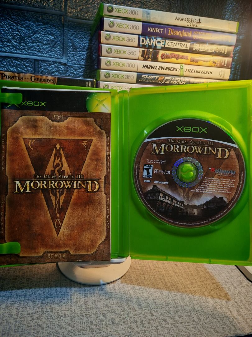 THE ELDER SCROLLS 3 MORROWIND XBOX (Category: Xbox) located in Santa Rosa. Submitted by tristanmunoz (Listing ID 1391564605, Image 3). Description: FOR SALE!!! Php 1,100 THE ELDER SCROLLS 3 MORROWIND XBOX BETHESDA NTSC CIB 100% Authentic Tested working condition Can do video calls Warranty: 24 hours testing warranty, will do change/return if item are proven damaged (will be void if defect is caused by accident, misuse, negligence, including tampe