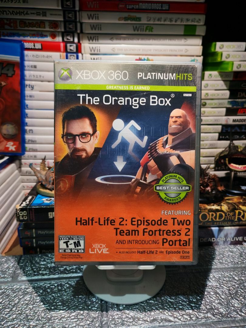 THE ORANGE BOX XBOX 360 PLATINUM HITS (Category: Xbox) located in Santa Rosa. Submitted by tristanmunoz (Listing ID 1391557536, Image 1). Description: FOR SALE!!! Php 1500 THE ORANGE BOX XBOX360 PLATINUM HITS VALVE / XBOX LIVE HALF LIFE 2: EPISODE TWO TEAM FORTRESS 2 AND INTRODUCING THE PORTAL > ALSO INCLUDES HALF LIFE 2 AND EPISODE ONE NTSC CIB 100% Authentic Tested working condition RARE, HARD TO FIND Can do video calls Warranty: 24 hours testi