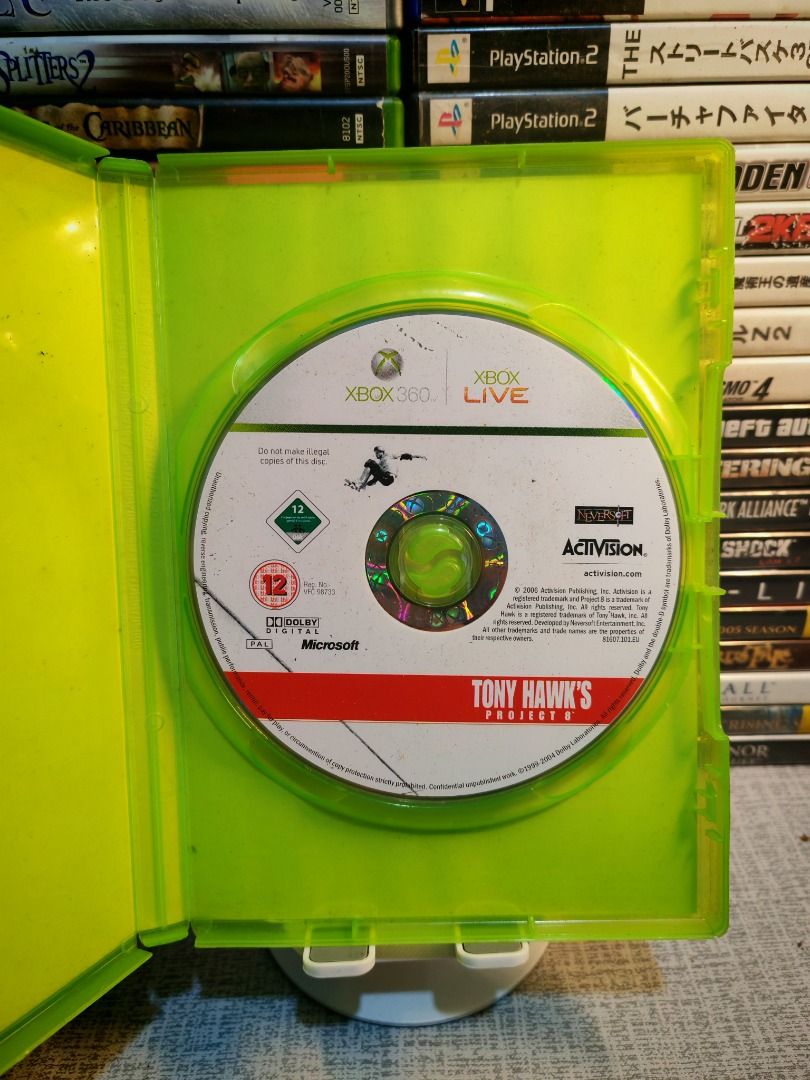 TONY HAWKS PROJECT 8 XBOX 360 (Category: Xbox) located in Santa Rosa. Submitted by tristanmunoz (Listing ID 1391589950, Image 3). Description: FOR SALE!!! Php 900 TONY HAWKS PROJECT 8 XBOX360 ACTIVISION PAL 100% Authentic Tested working condition Can do video calls Warranty: 24 hours testing warranty, will do change/return if item are proven damaged (will be void if defect is caused by accident, misuse, negligence, including tampering). Return de