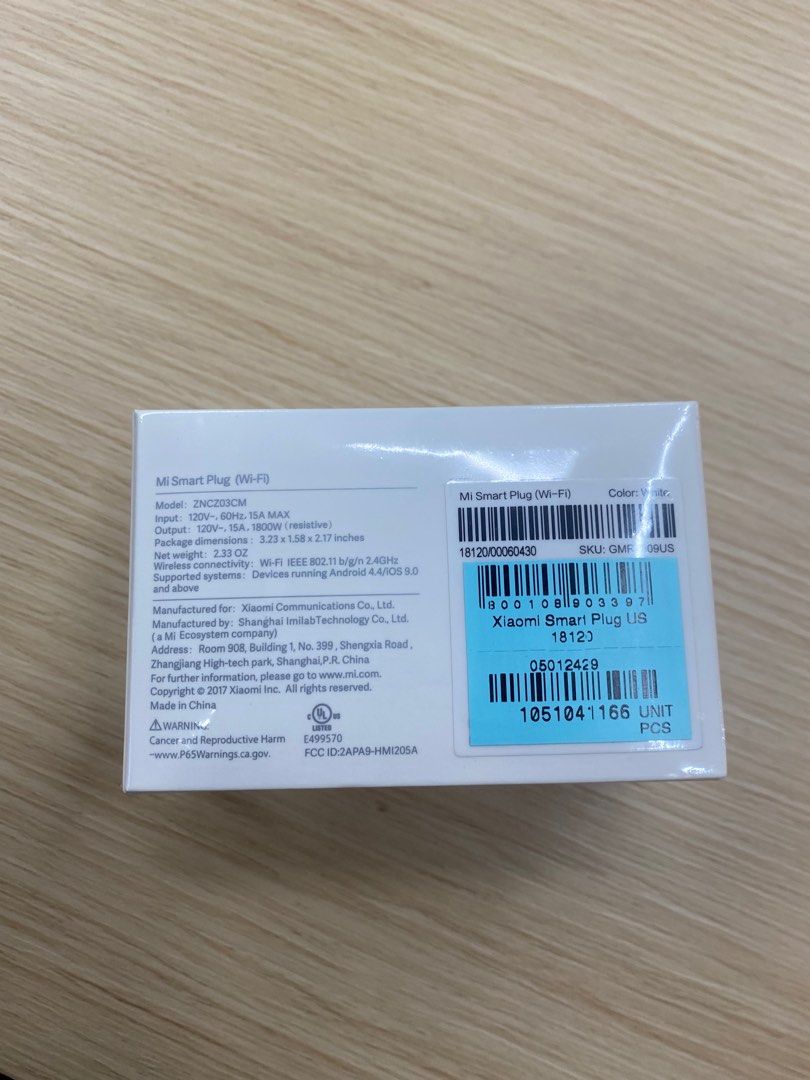 Xiaomi Smart Plug (Category: Cables & Adaptors) located in Pasig City. Submitted by jona_german06 (Listing ID 1391563615, Image 2). Description: Original, Brand-new, and sealed 5 days store warranty and 1 year Xiaomi warranty Cash Delivery, LBC, and same day delivery Pick-up from our store in Pasig City We accept Credit card payments ⁃ Straight ⁃ Instalment (BDO/BPI/MetroBank/HSBC/East West Bank/China Bank) Grab/ Lalamove/ LBC Store pickup (waze 
