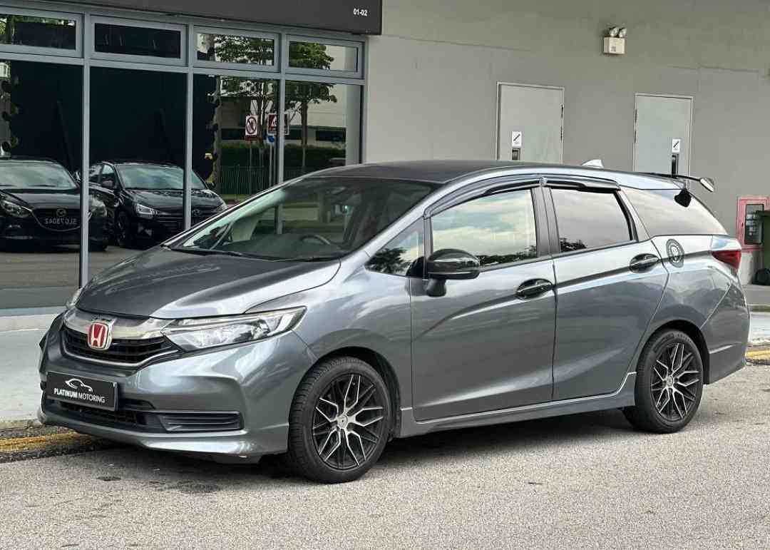 Honda Shuttle 1.5 G Honda Sensing (A) (Category: Used Cars) located in Singapore. Submitted by platinummotoringsg (Listing ID 1436666937, Image 2). Description: Interest rates from as low as 1.28%! Full loan available. Choose from bank or in-house financing! Proudly awarded Sgcarmart Premium Dealer for 3 consecutive years since 2023! All vehicles are certified quality pre-owned, meticulously inspected by our in-house workshop! Enjoy in-house warr