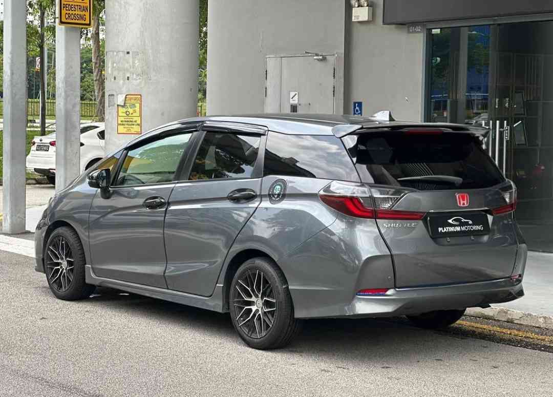 Honda Shuttle 1.5 G Honda Sensing (A) (Category: Used Cars) located in Singapore. Submitted by platinummotoringsg (Listing ID 1436666937, Image 3). Description: Interest rates from as low as 1.28%! Full loan available. Choose from bank or in-house financing! Proudly awarded Sgcarmart Premium Dealer for 3 consecutive years since 2023! All vehicles are certified quality pre-owned, meticulously inspected by our in-house workshop! Enjoy in-house warr