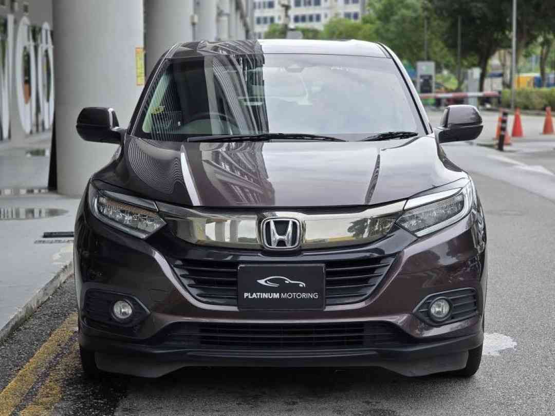 Honda Vezel 1.5 X [2018 FL] (A) (Category: Used Cars) located in Singapore. Submitted by platinummotoringsg (Listing ID 1436480079, Image 1). Description: Interest rates from as low as 1.28%! Full loan available. Choose from bank or in house financing! Proudly awarded Sgcarmart Premium Dealer for 3 consecutive years since 2023! All vehicles are certified quality pre-owned, meticulously inspected by our in house workshop! Enjoy in house warranty, 