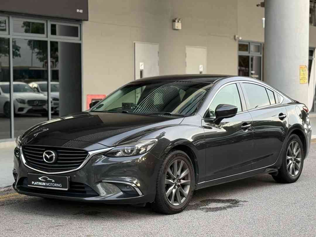 Mazda 6 Sedan 2.0 Executive (A) (Category: Used Cars) located in Singapore. Submitted by platinummotoringsg (Listing ID 1434008848, Image 2). Description: Interest rates from as low as 1.28%! Full loan available. Choose from bank or in-house financing! Proudly awarded Sgcarmart Premium Dealer for 3 consecutive years since 2023! All vehicles are certified quality pre-owned, meticulously inspected by our in-house workshop! Enjoy in-house warranty, 