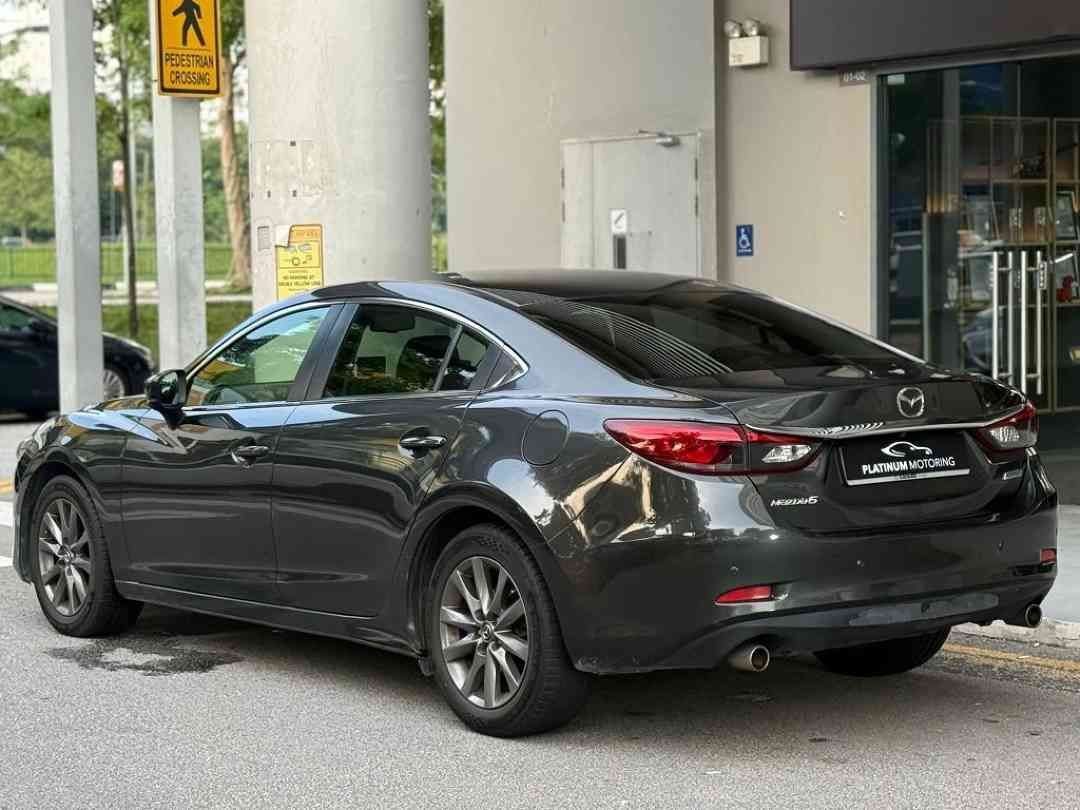 Mazda 6 Sedan 2.0 Executive (A) (Category: Used Cars) located in Singapore. Submitted by platinummotoringsg (Listing ID 1434008848, Image 3). Description: Interest rates from as low as 1.28%! Full loan available. Choose from bank or in-house financing! Proudly awarded Sgcarmart Premium Dealer for 3 consecutive years since 2023! All vehicles are certified quality pre-owned, meticulously inspected by our in-house workshop! Enjoy in-house warranty, 