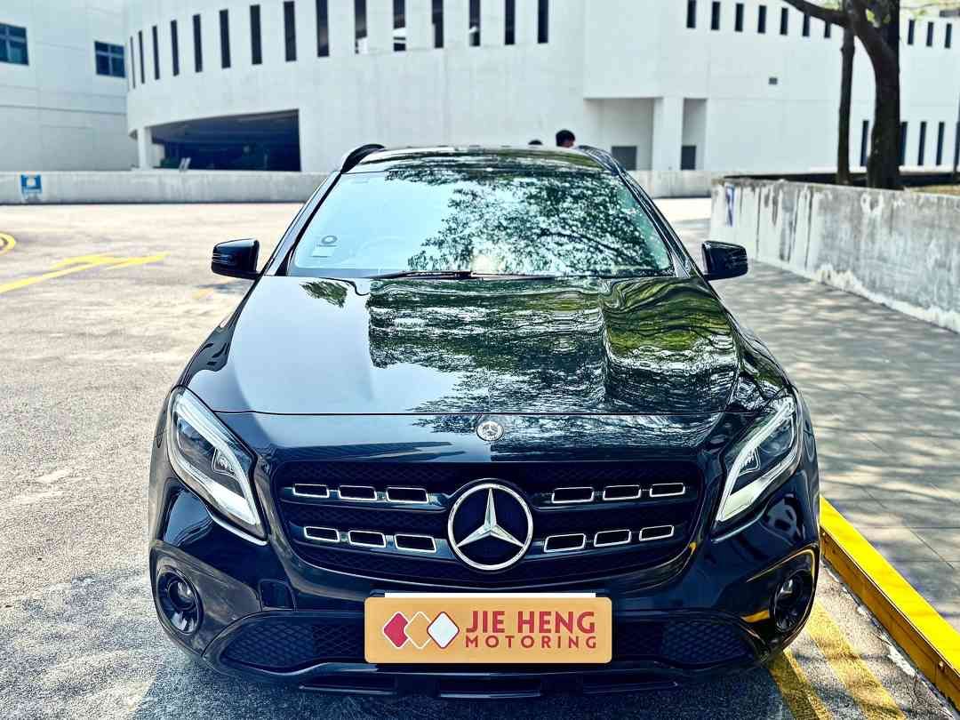 Mercedes-Benz GLA-Class 2014 GLA180 Urban Edition [2019] (A) (Category: Used Cars) located in Singapore. Submitted by jiehengmotoring (Listing ID 1459370133, Image 1). Description: Latest Addition! Facelifted Single Owner GLA180 AMG Line Urban Black Edition Unit! Buy From A 5/5 Star FB And Google Reviews Dealer Today! Immediate Car Ownership Transfer On Collection Day Regardless Of Loan Or Cash Deal! Check On Our Company's Reviews! New Road Tax T