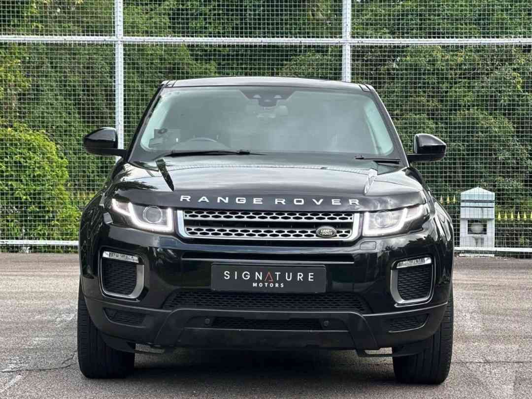 Land Rover Range Rover Evoque Diesel 2.0 TD4 SE (A) (Category: Used Cars) located in Singapore. Submitted by signaturemotors (Listing ID 1427346248, Image 1). Description: Showroom: 237 ALEXANDRA ROAD 237 Alexandra Road #02-04 Singapore 159929 Guaranteed buyback at $36k at the end of 2027! Extremely well-maintained, low mileage. Perfect for COE renewal too. Stylish SUV. Powerful yet efficient drive, luxurious interior with premium sound system. S