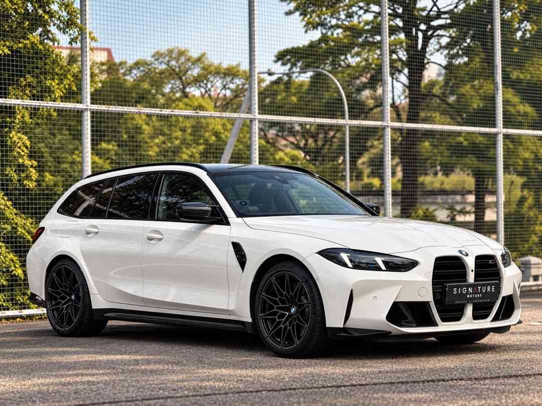 BMW M3 Touring 3.0 Competition M xDrive (A) (Category: Used Cars) located in Singapore. Submitted by signaturemotors (Listing ID 1462457574, Image 2). Description: Showroom: 237 ALEXANDRA ROAD 237 Alexandra Road #02-04 Singapore 159929 1 Owner. Full Agent Maintained! Still Under Agent 5+5 BSI Warranty Package! 1 And Only M3 Touring xDrive. Guaranteed Showroom Condition. Come With Widescreen Curved 12.3" Multifunctional Instrument Display And A Hi