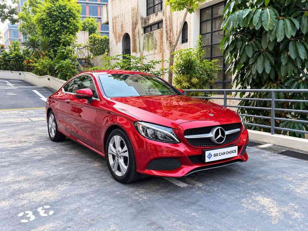 Mercedes-Benz C-Class Coupe 2017 C180 (A) (Category: Used Cars) located in Singapore. Submitted by sgcarchoicewc (Listing ID 1460569640, Image 2). Description: Sales Contact: Casper Lim tel:90687290 .