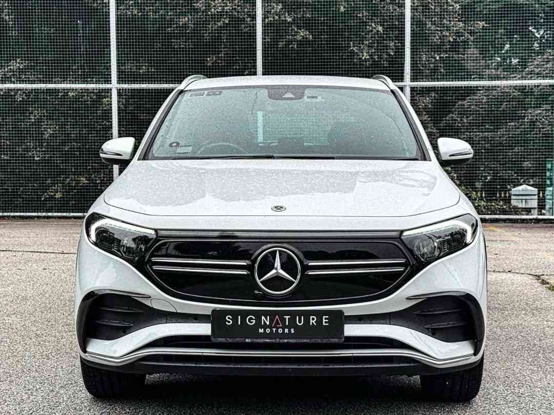Mercedes-Benz EQA Electric EQA250 AMG Line 66.5 kWh (A) (Category: Used Cars) located in Singapore. Submitted by signaturemotors (Listing ID 1443403197, Image 1). Description: Showroom: 237 ALEXANDRA ROAD 237 Alexandra Road #02-04 Singapore 159929 C&C high spec EQA250 AMG Line model! 1 owner! Low mileage. Come with 8 years battery warranty by agent C&C. Stunning digital white metallic exterior with sporty Alcantara leather seats and red stitching