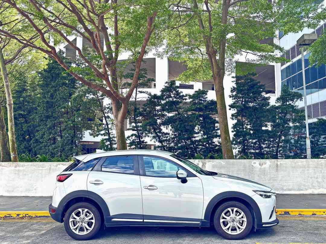 Mazda CX-3 1.5 Elegance (A) (Category: Used Cars) located in Singapore. Submitted by jiehengmotoring (Listing ID 1437830781, Image 3). Description: Latest Facelifted Snowflake White CX-3 Elegance 1.5L GEM! Full Eurokars Agent Servicing Done Till Jun 2025! Comes Engine And Gearbox Warranty! Buy From A 5/5 Star Review Dealership Today Immediate Car Ownership Transfer On Collection Day Regardless Of Loan Or Cash Deal! New Road Tax Till Oct 2026! Fea